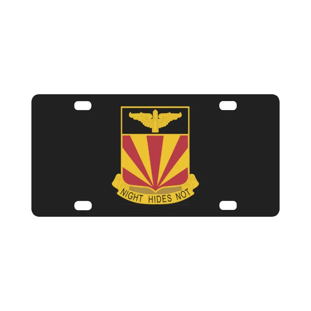 Dui - 56Th Air Defense Artillery Regiment Wo Txt X 300 Classic License Plate 1