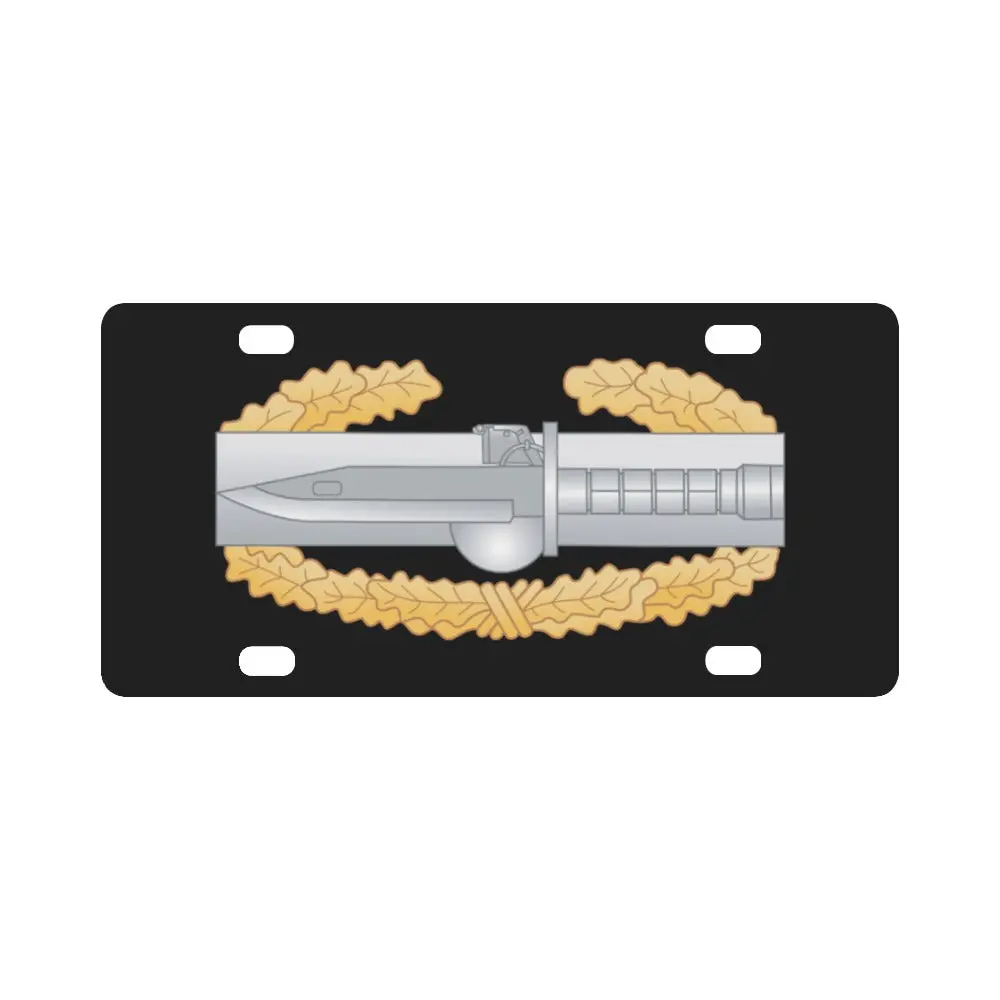 Master Combat Action Badge Classic License Plate 1