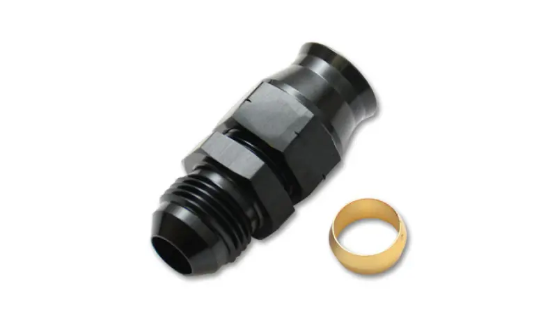 Vibrant -8An Male To 3/8-Inch Tube Adapter – Includes Brass Olive Insert 1