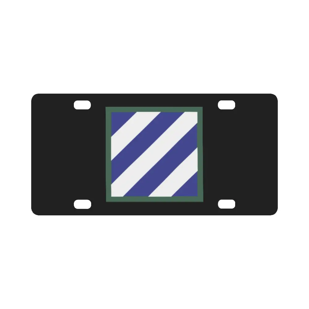 Ssi - 3Rd Infantry Division Wo Text X 300 Classic License Plate 1