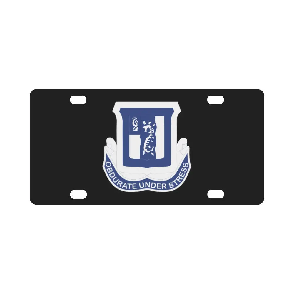 Dui - 9Th Armored Infantry Battalion Classic License Plate 1