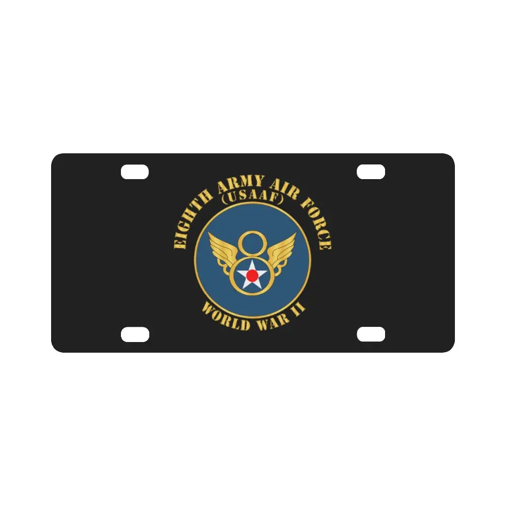 Aac - 8Th Air Force - Wwii - Usaaf X 300 Classic License Plate 1