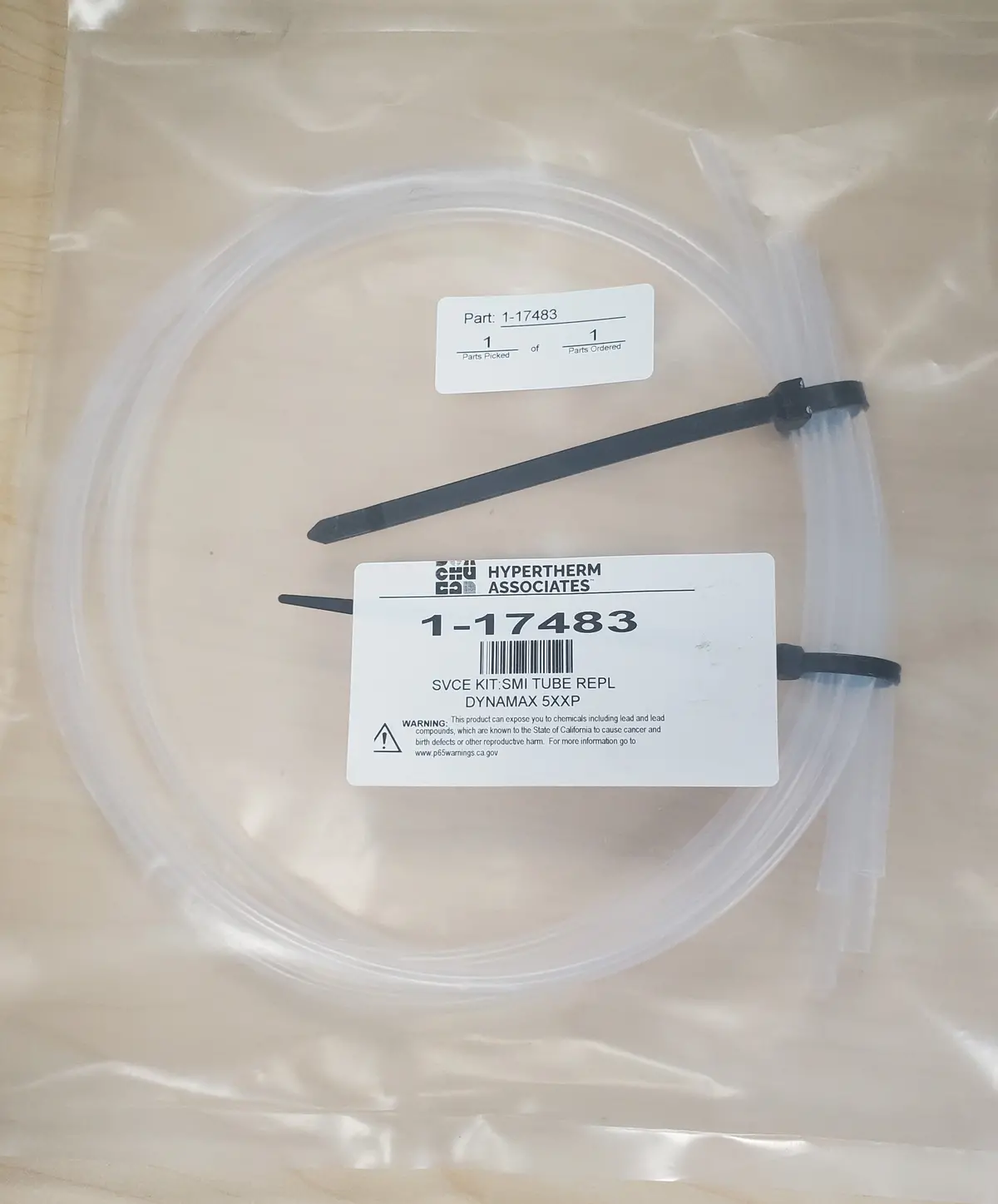 Hypertherm - 1-17483 S Series Smi Tubing Replacement Kit P Family 1