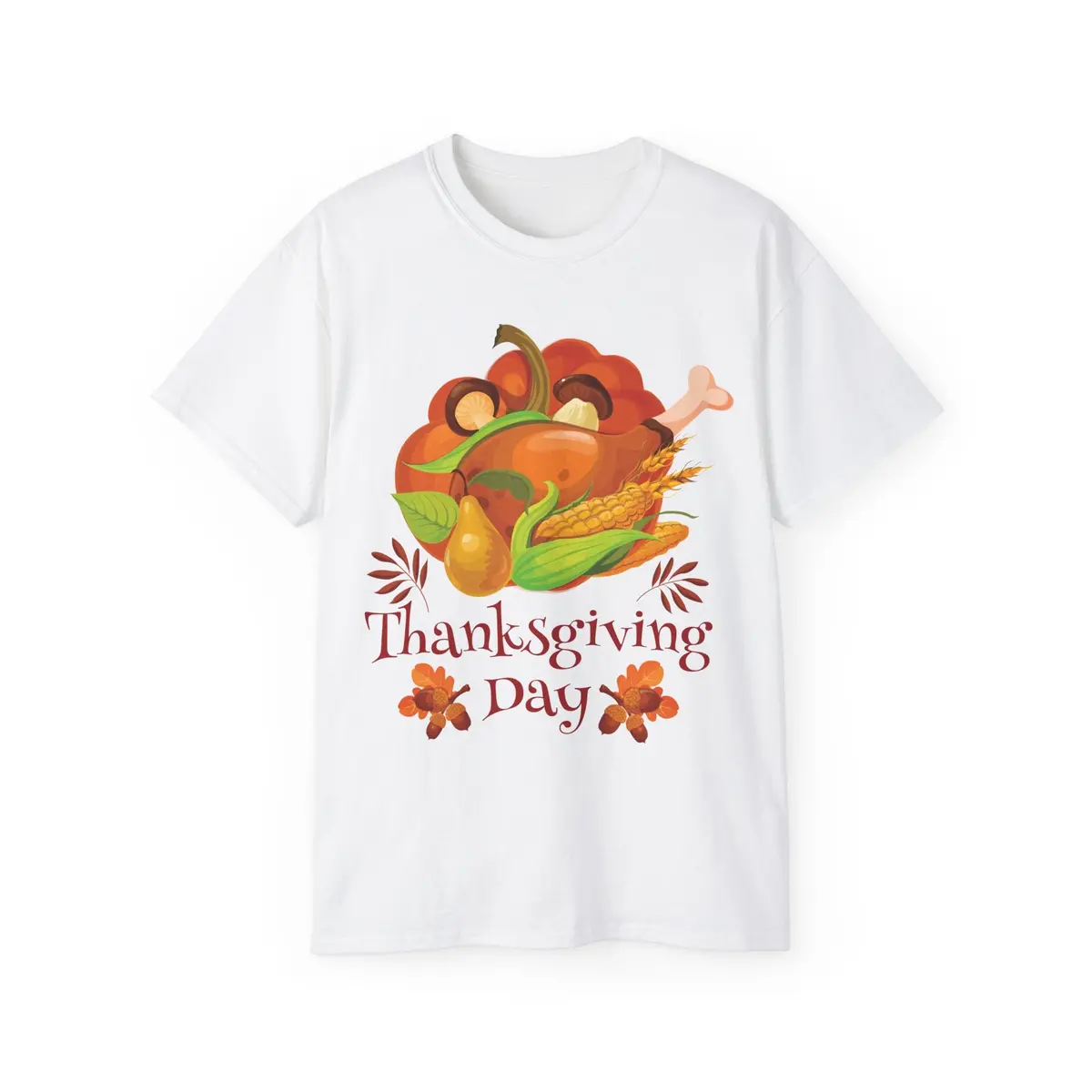 Unisex Ultra Cotton Tee - Thanksgiving Day - Turkey 6