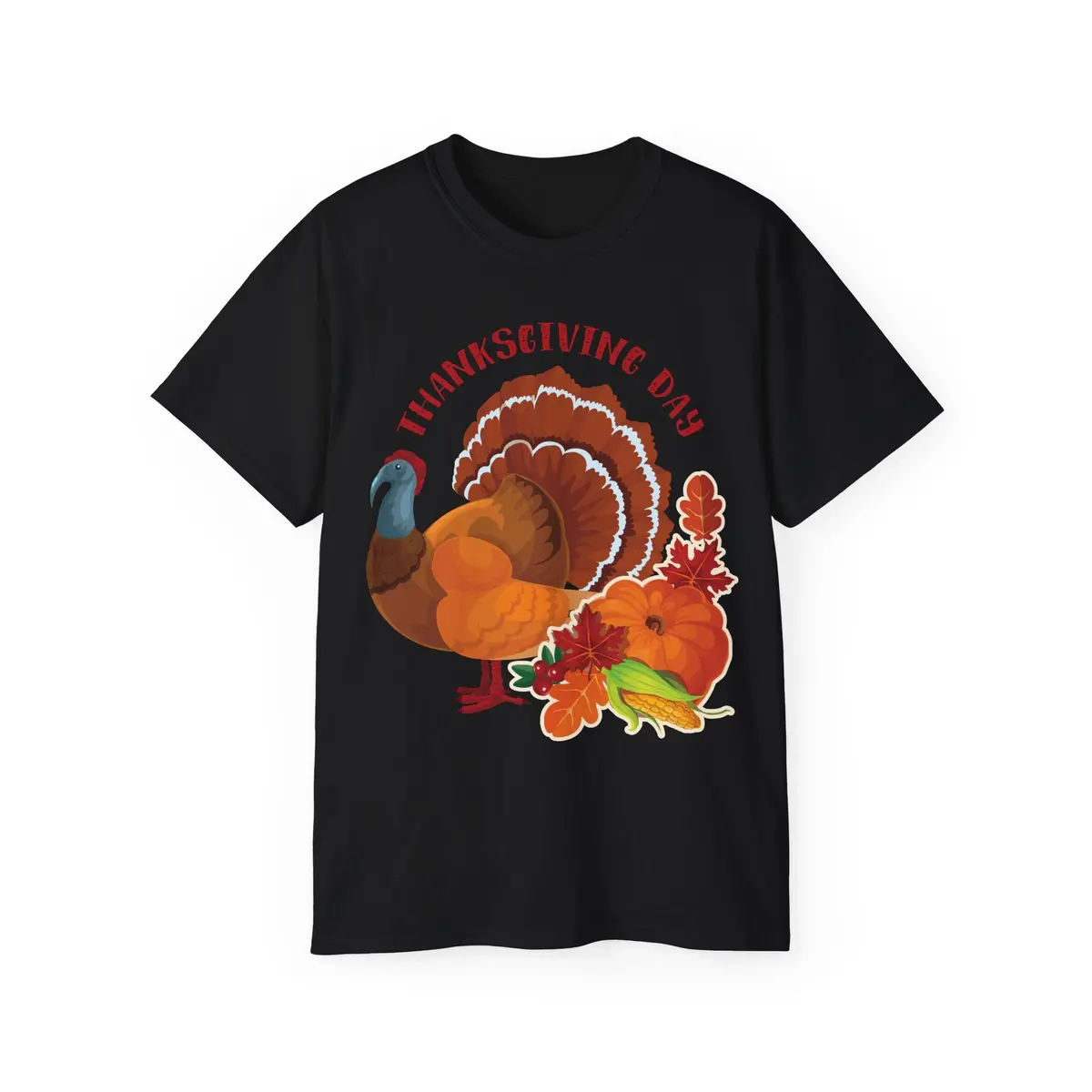 Unisex Ultra Cotton Tee - Thanksgiving - Happy Turkey Day 7
