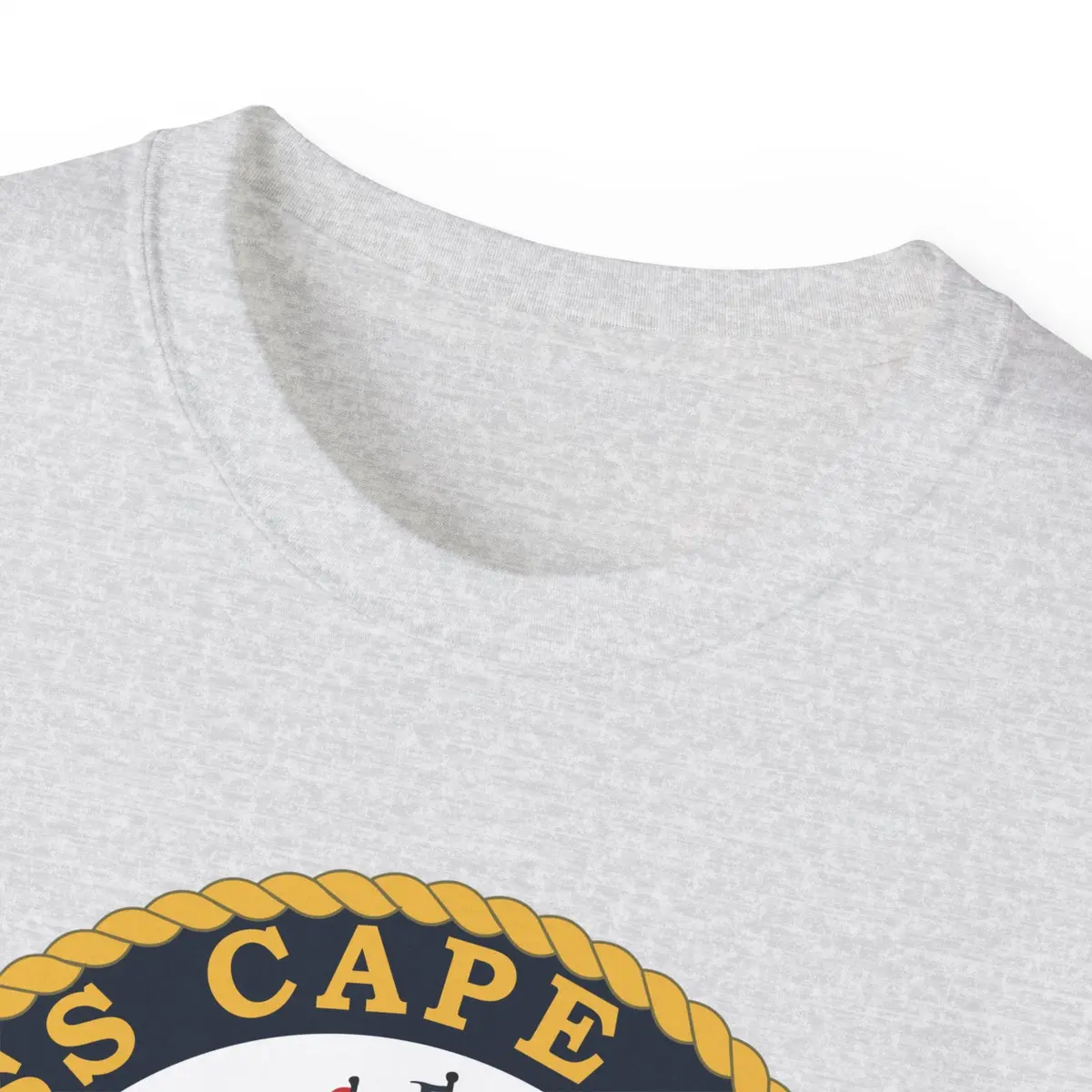 Unisex Ultra Cotton Tee - Navy - Uss Cape Cod (Ad 43) Wo Txt X 300 18