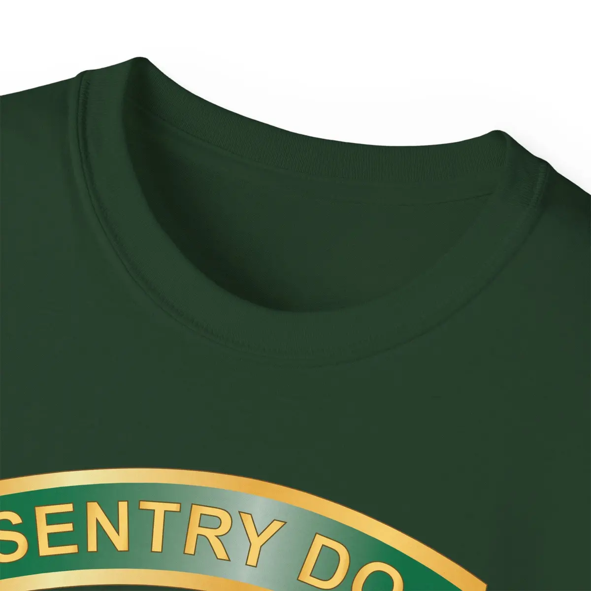 Unisex Ultra Cotton Tee - Army - Sentry Dog - 212Th Military Police Company W Br - Ribbon X 300 33