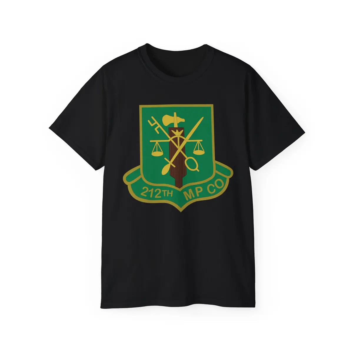 Unisex Ultra Cotton Tee - Army - 212Th Military Police Company - Dui Wo Txt X 300 10