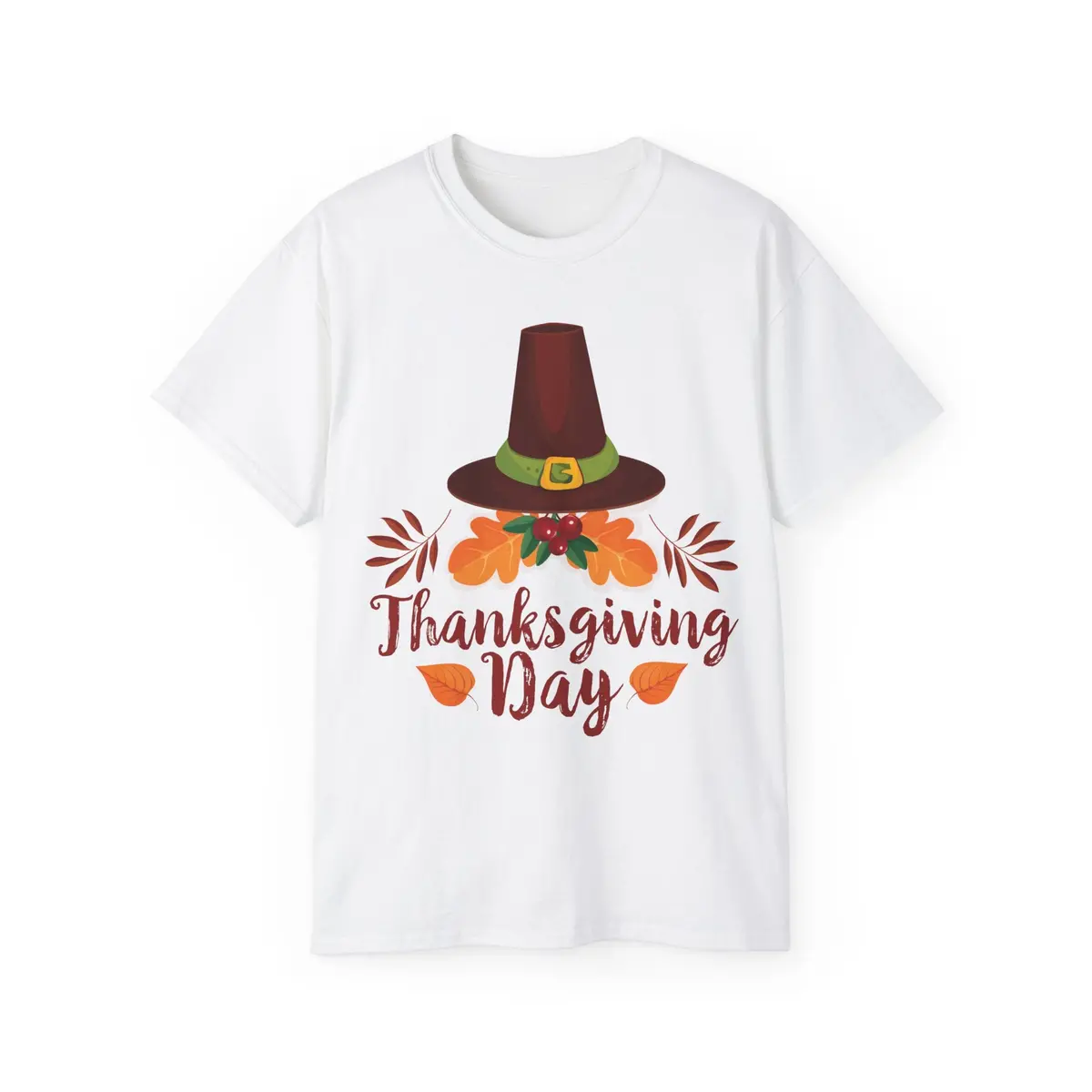 Unisex Ultra Cotton Tee - Thanksgiving Day - Happy Thanksgiving Day 6