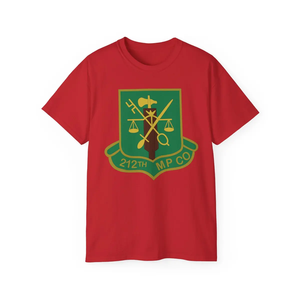 Unisex Ultra Cotton Tee - Army - 212Th Military Police Company - Dui Wo Txt X 300 13