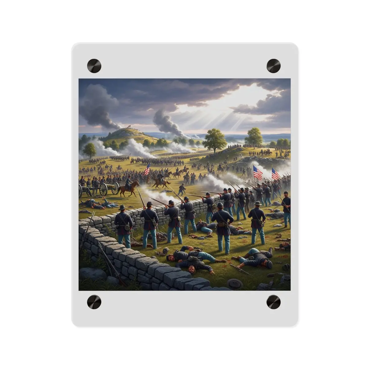 Acrylic Wall Art Panel - Battle Of Gettysburg 6