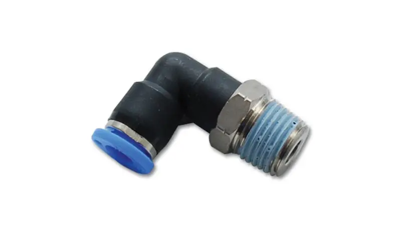 Vibrant 1/8" Npt Male Elbow Vacuum Fitting For 1/4" (6Mm) Od Tubing 1