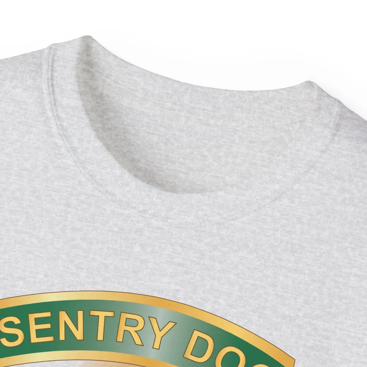 Unisex Ultra Cotton Tee - Army - Sentry Dog - 212Th Military Police Company - Dog Fire W Br - Ribbon Vietnam War Veteran W Vn Svc X 300 21