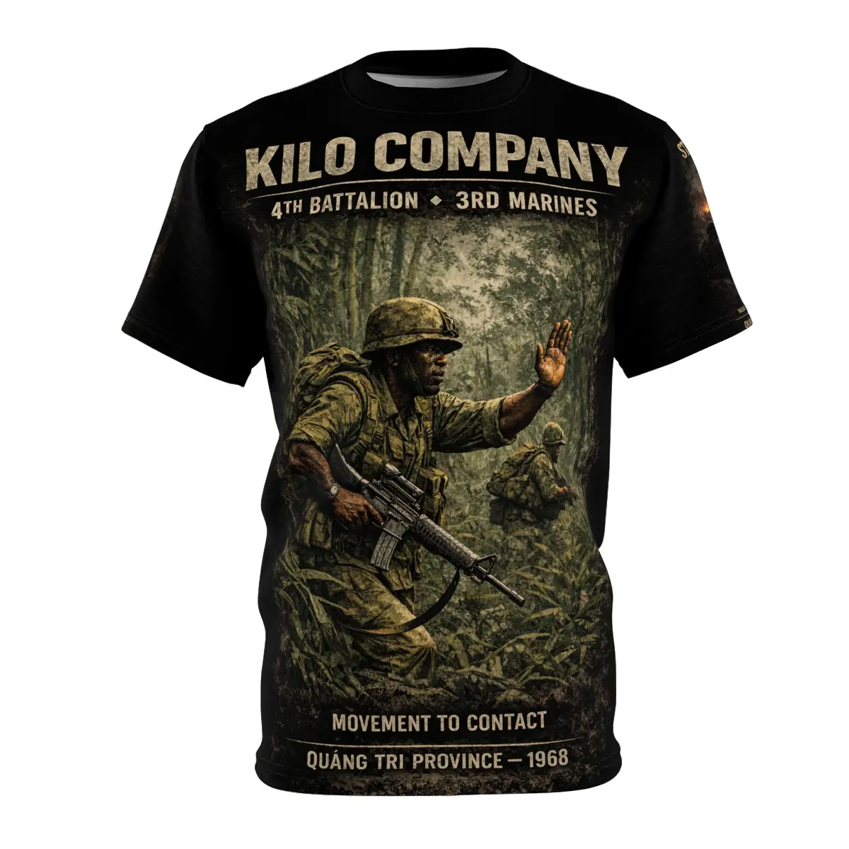Marines Tribute Tee — "Movement To Contact" 2Nd Platoon 1