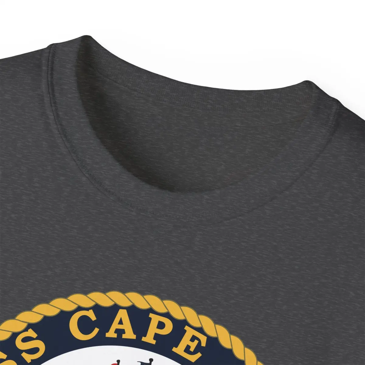 Unisex Ultra Cotton Tee - Navy - Uss Cape Cod (Ad 43) Wo Txt X 300 36