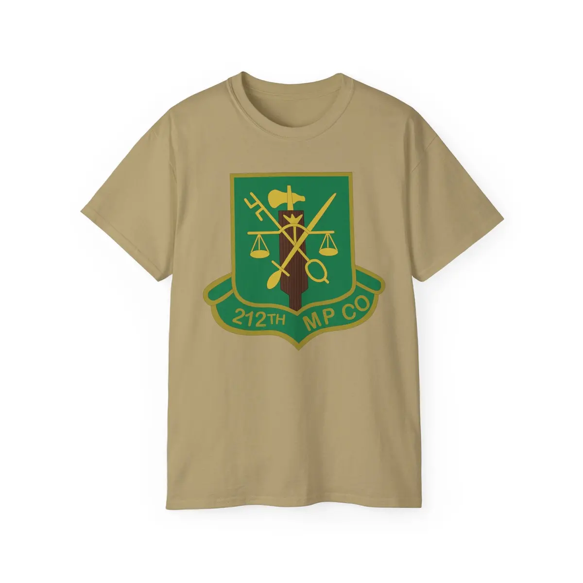 Unisex Ultra Cotton Tee - Army - 212Th Military Police Company - Dui Wo Txt X 300 8