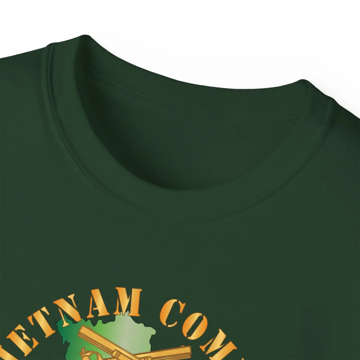 Unisex Ultra Cotton Tee - Army - Vietnam Combat Veteran W 212Th Military Police Company - 18Th Mp Bde Ssi - Vn Svc X 300 33
