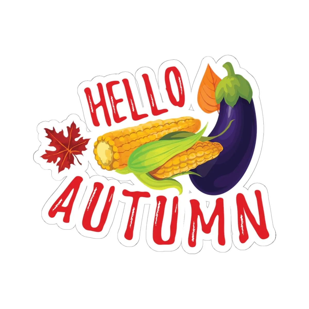 Kiss-Cut Stickers - Hello Autumn 7