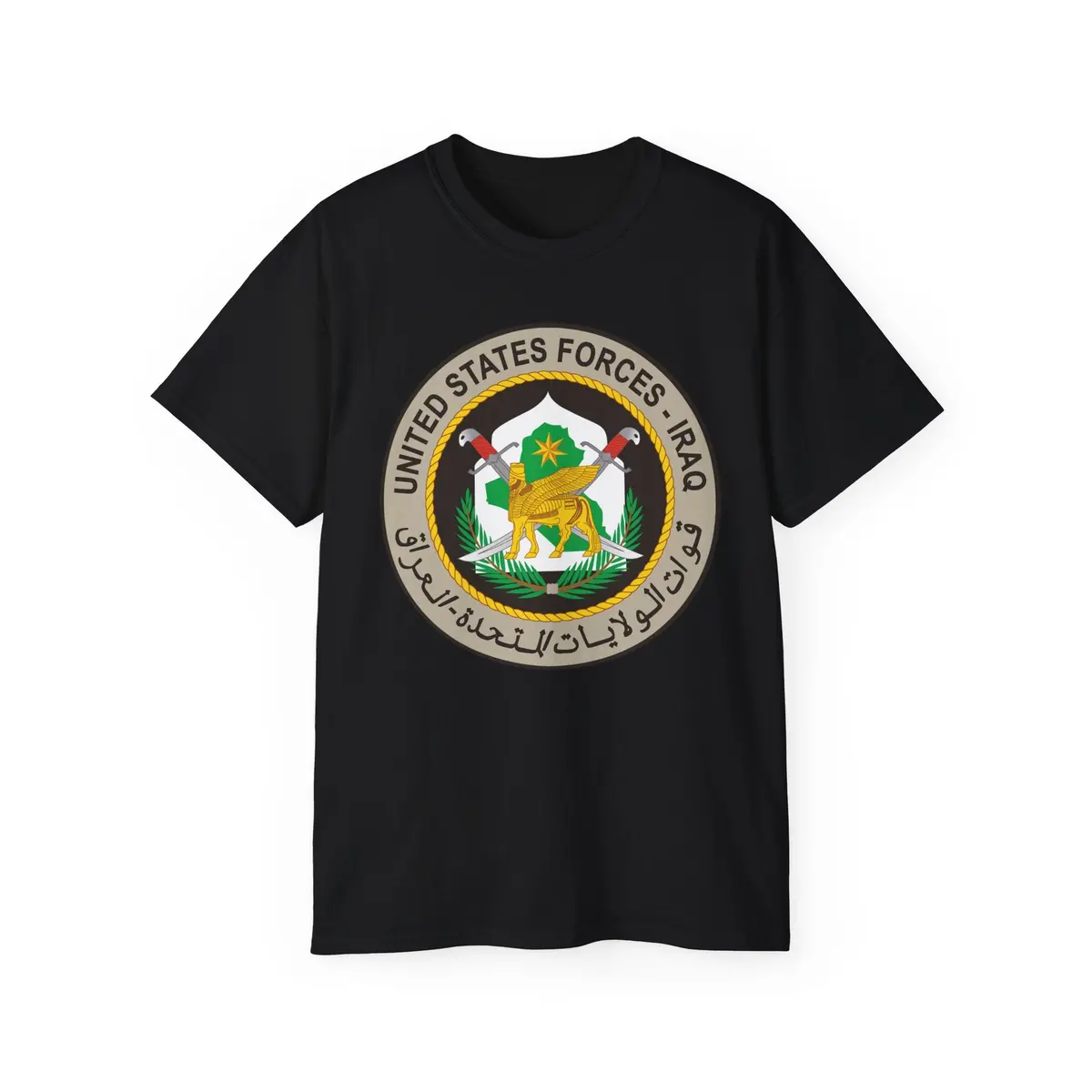 Unisex Ultra Cotton Tee - United States Forces - Iraq - T-Shirts - Classic 4