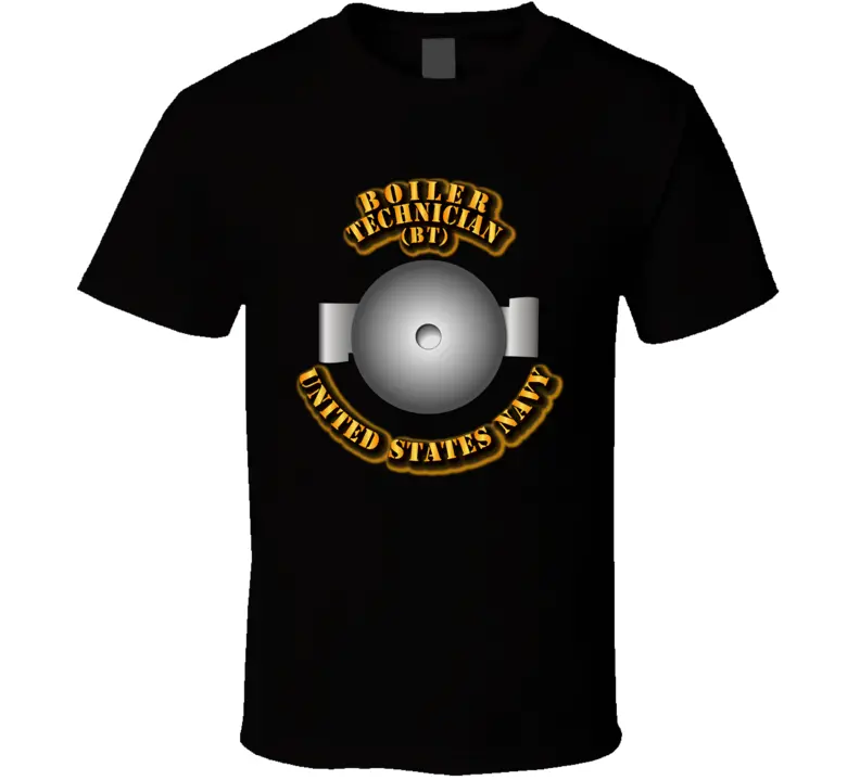 Navy - Rate - Boiler Technician T Shirt 1