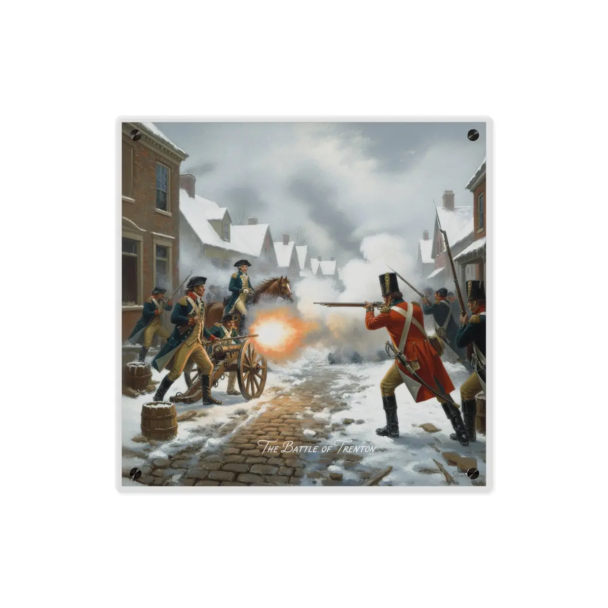 Acrylic Wall Art Panel - Battle Of Trenton 11