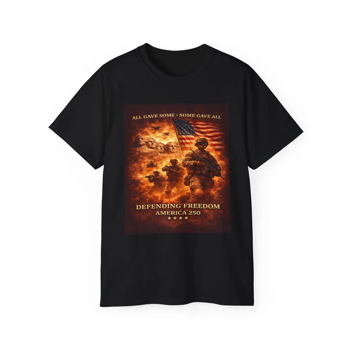 America 250 Birthday Tee — "Extending Freedom Even Now" Patriotic T-Shirt 1