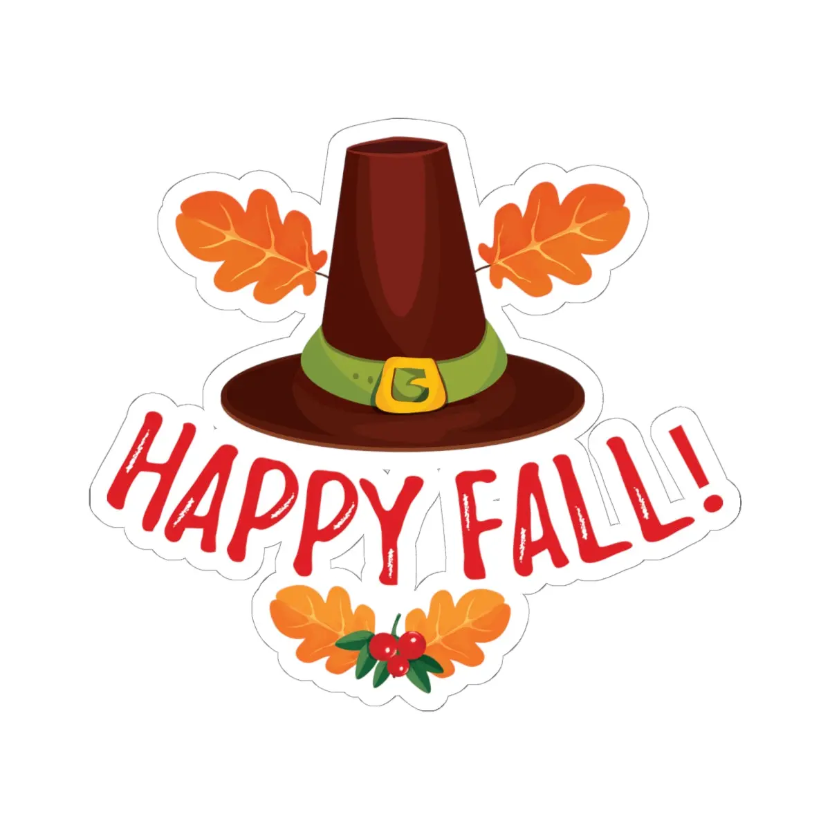 Kiss-Cut Stickers - Happy Fall 7