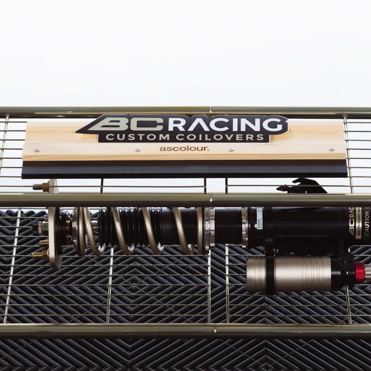 Bc Racing 12” Tagline Logo Sticker 1