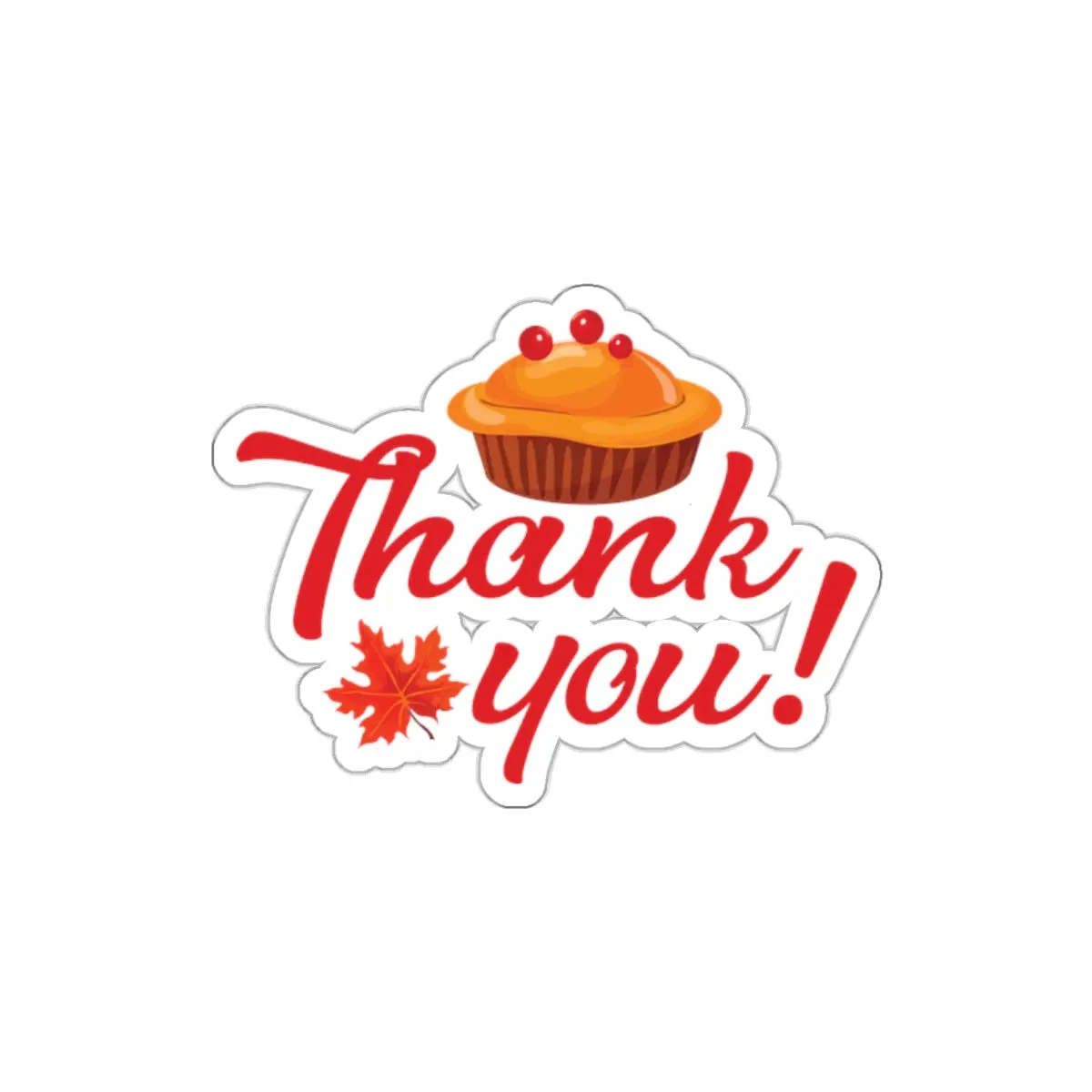 Die-Cut Stickers - Thank You 1