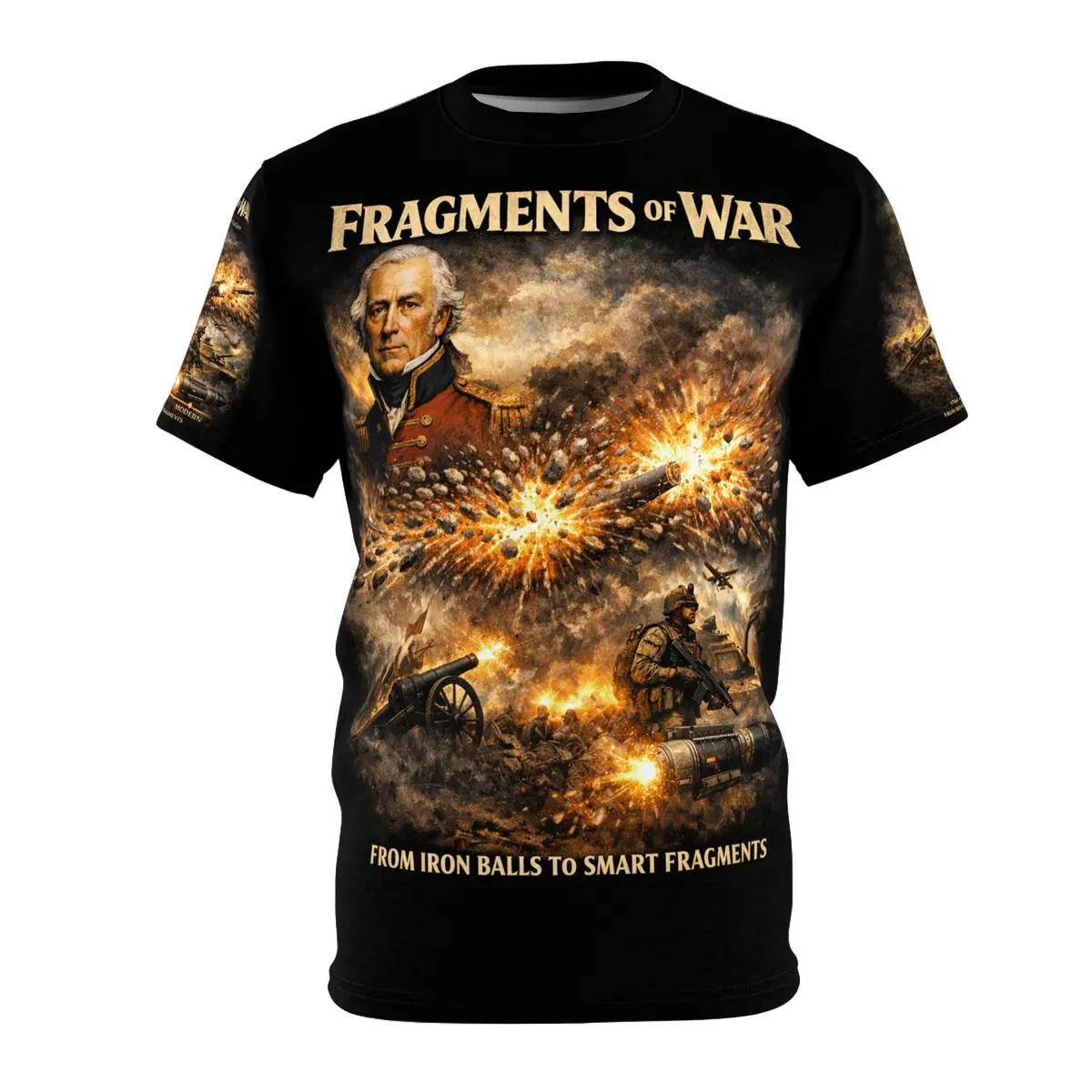 Lt Henry Shrapnel Tribute Tee — "Inventor Of The Shrapnel Shell" 1