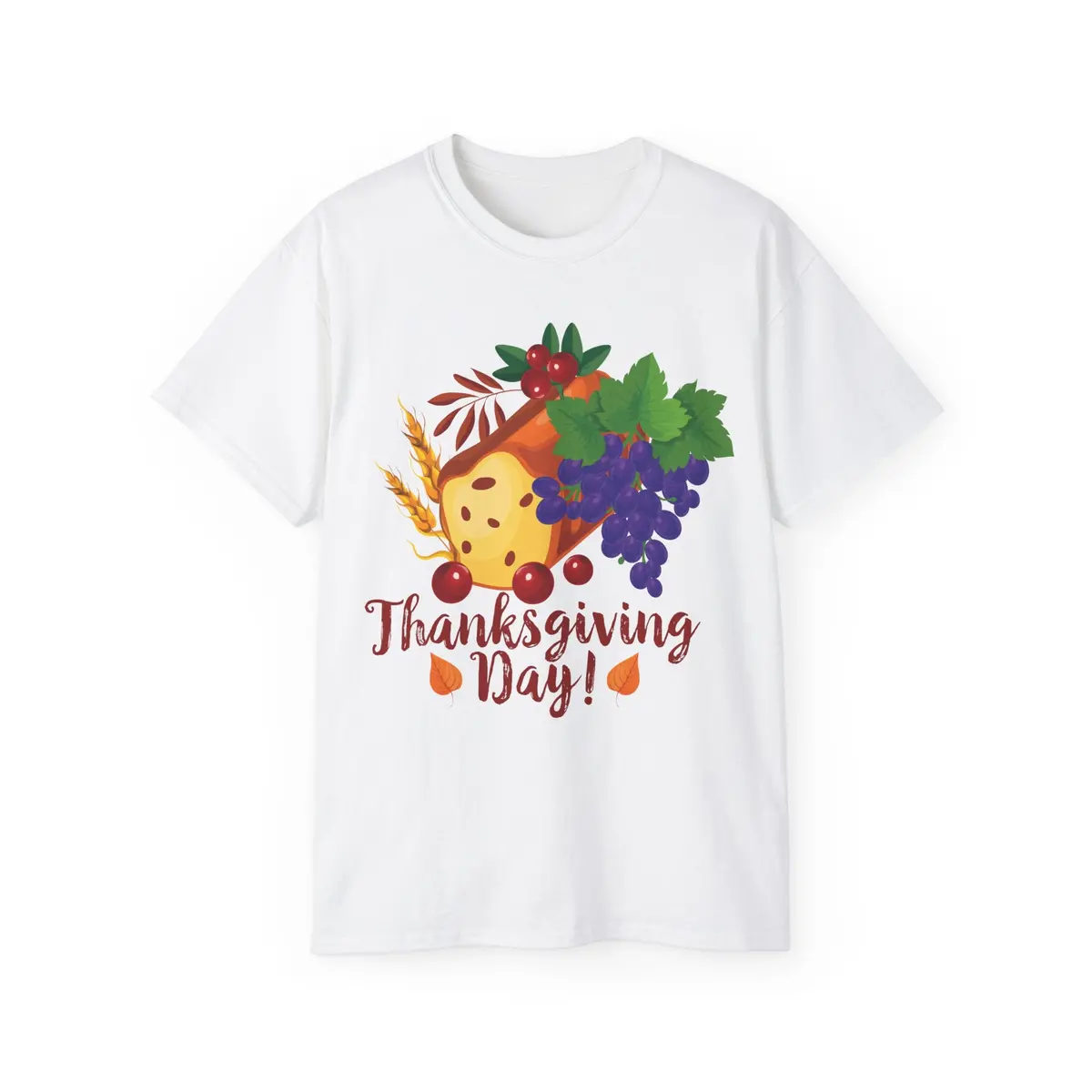 Unisex Ultra Cotton Tee - Thanksgiving Day - Bread 6