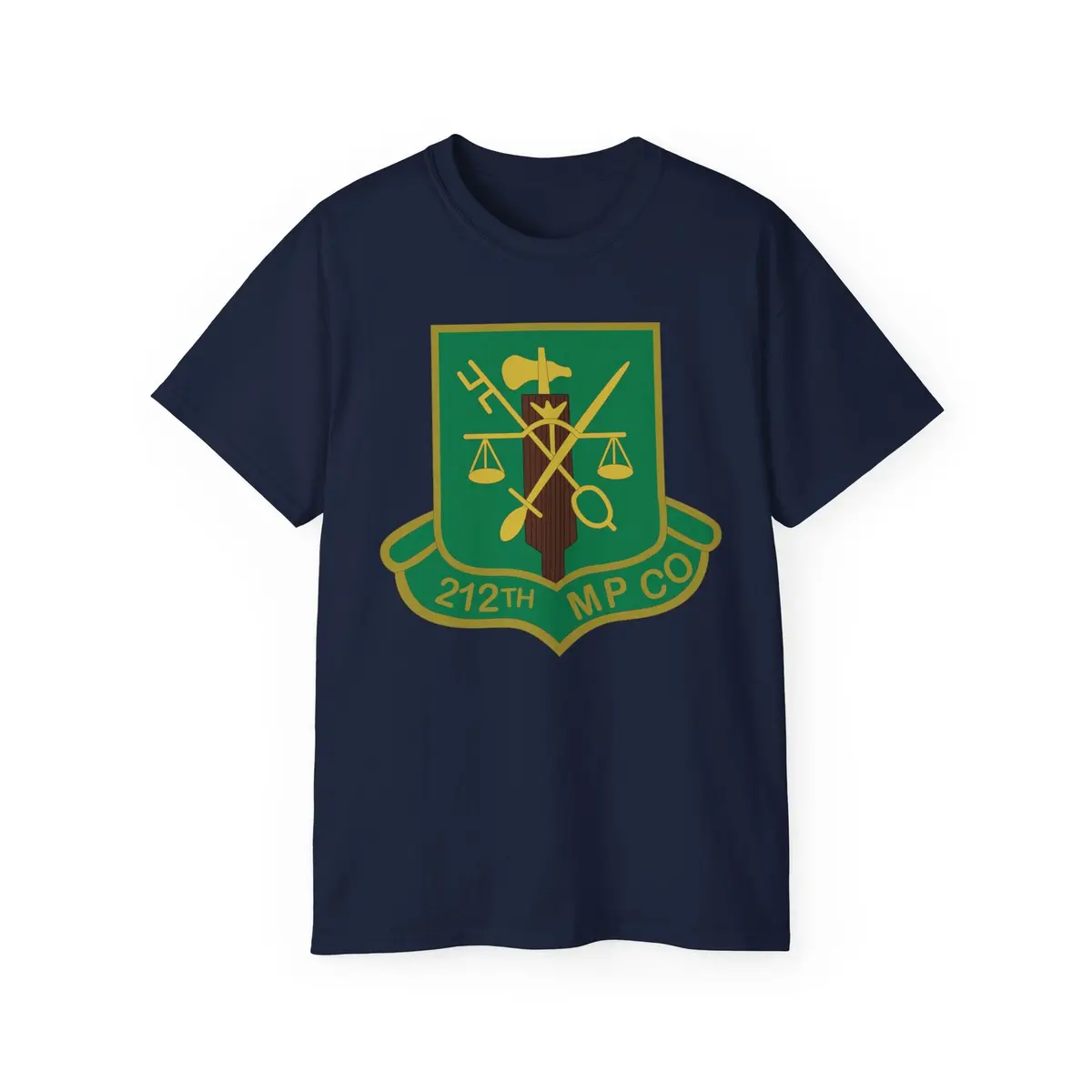 Unisex Ultra Cotton Tee - Army - 212Th Military Police Company - Dui Wo Txt X 300 12