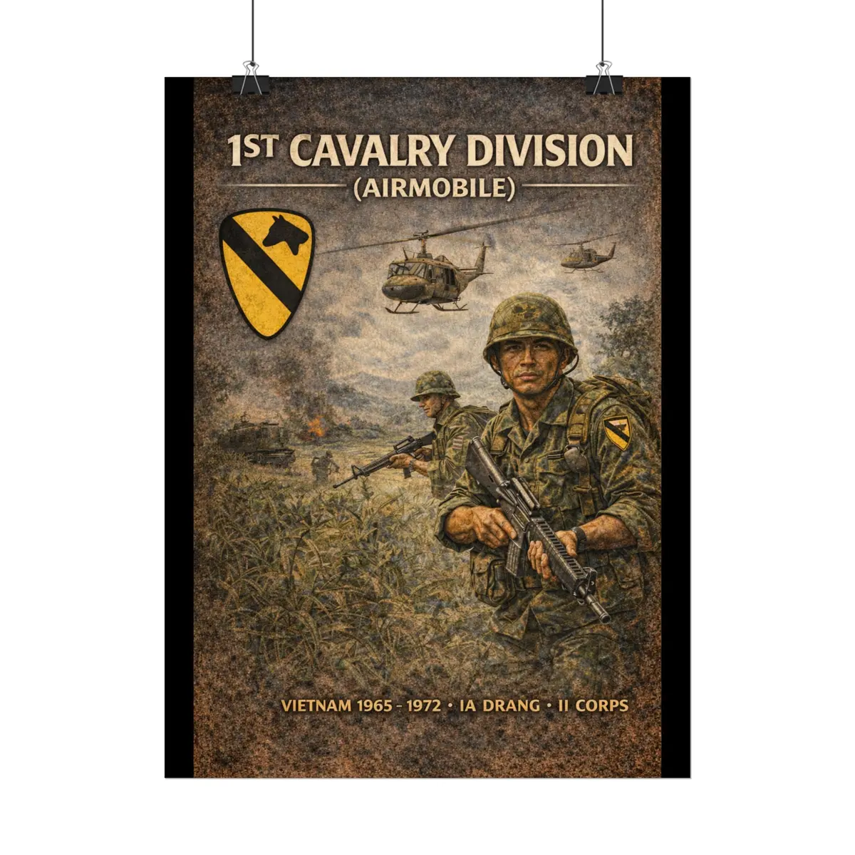 Posters - 1St Cavalry Division In Ia Drang 7