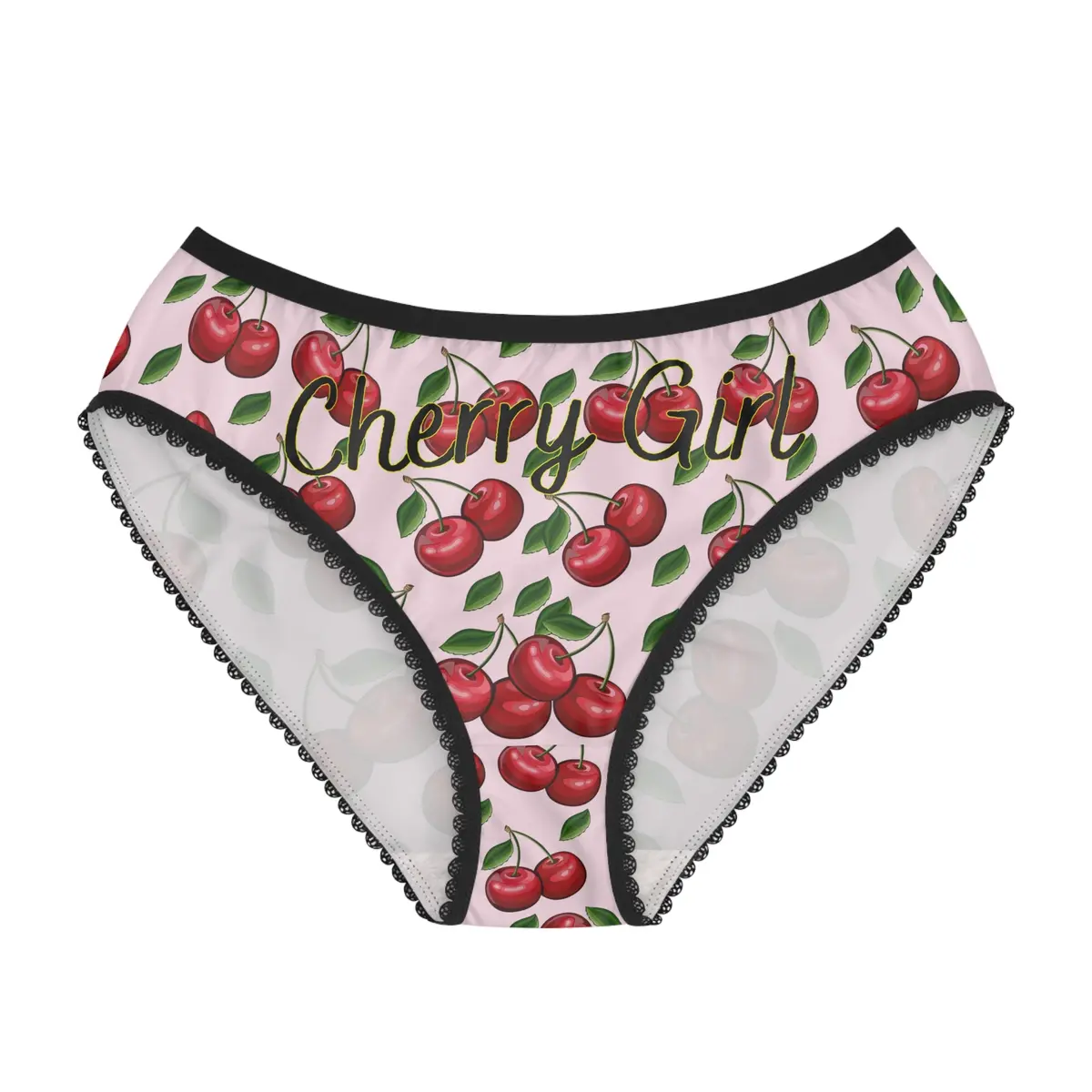Women's Briefs - Cherry Print - Cherry Girl 1