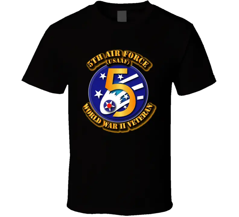 Aac - 5Th Air Force - Usaaf T Shirt 1
