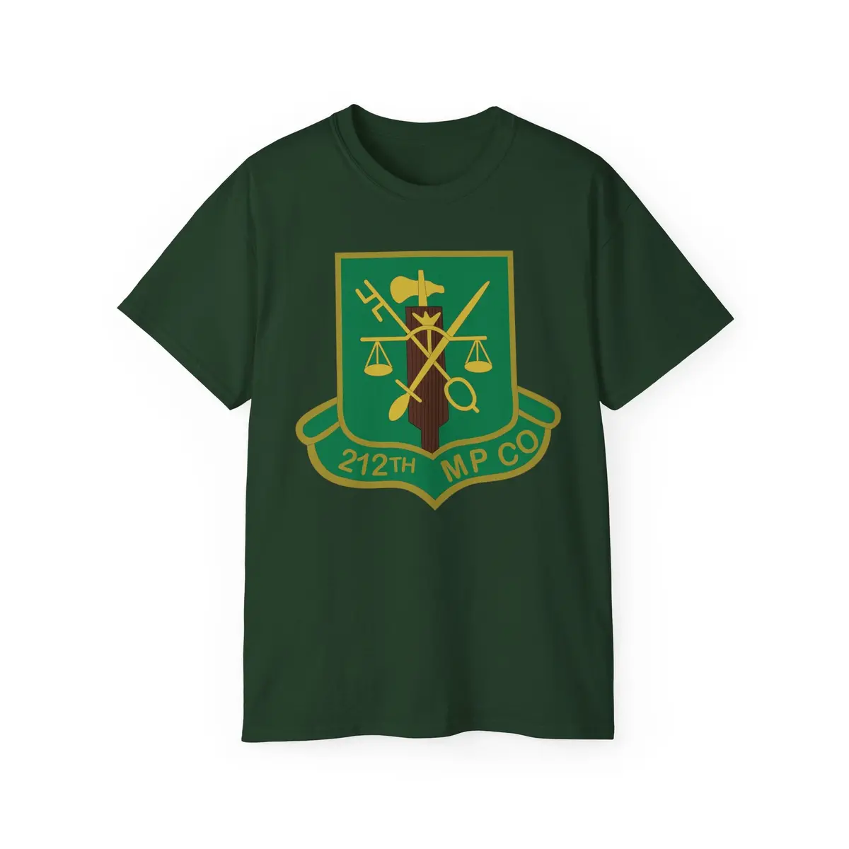 Unisex Ultra Cotton Tee - Army - 212Th Military Police Company - Dui Wo Txt X 300 11
