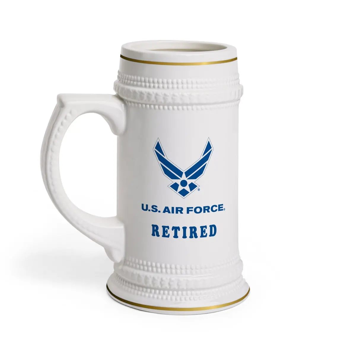 United States Air Forces Retired Stein Mug — Military Veteran Beer Stein 1