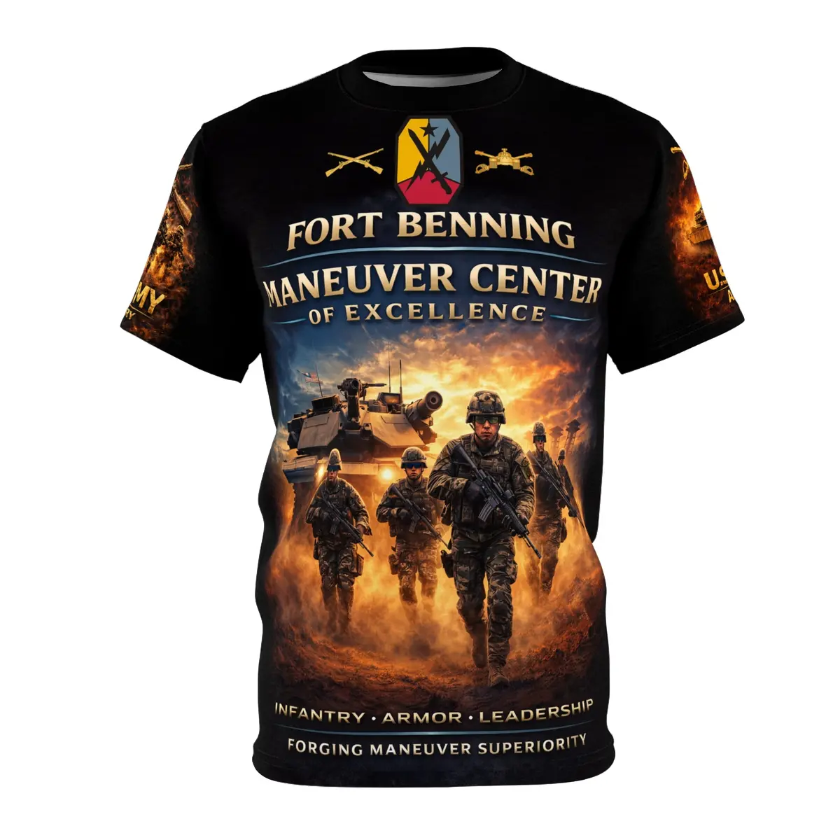 Fort Benning Mcoe Tribute Tee — Maneuver Center Of Excellence Shirt 1