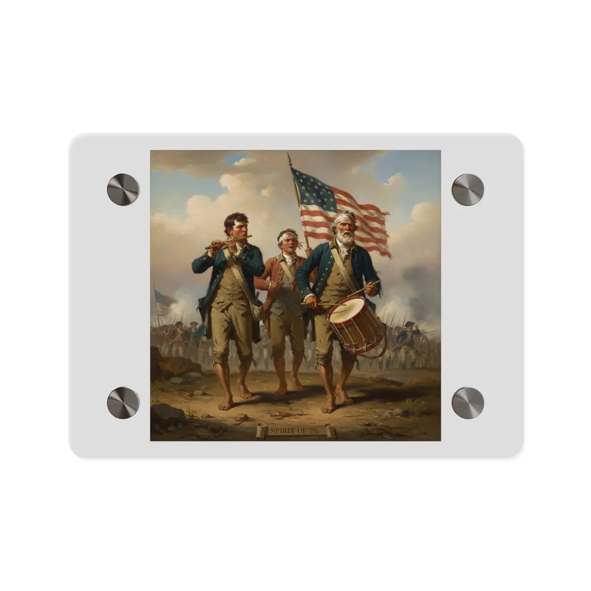 Acrylic Wall Art Panel - Spirit Of 76 1