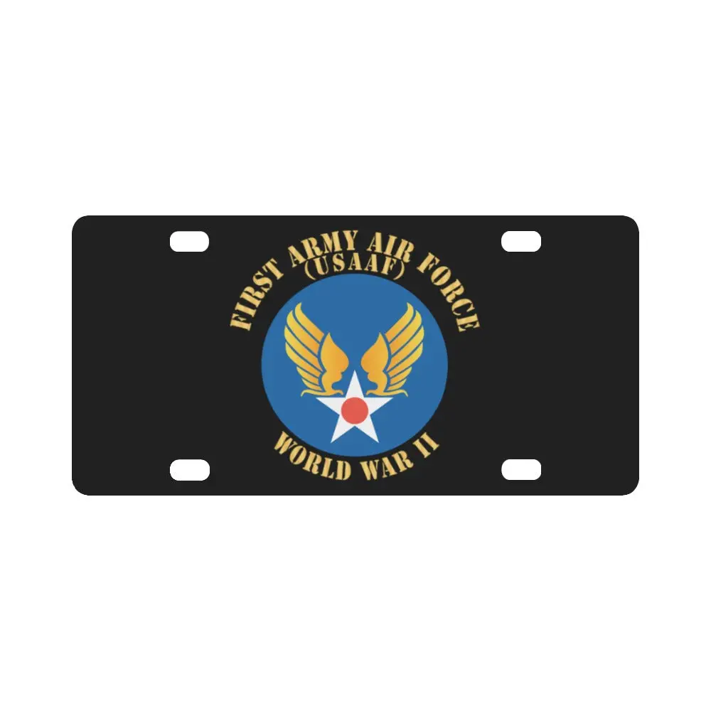 Ssi - Aaf - 1St Army Air Force - Wwii - Usaaf X 300 Classic License Plate 1