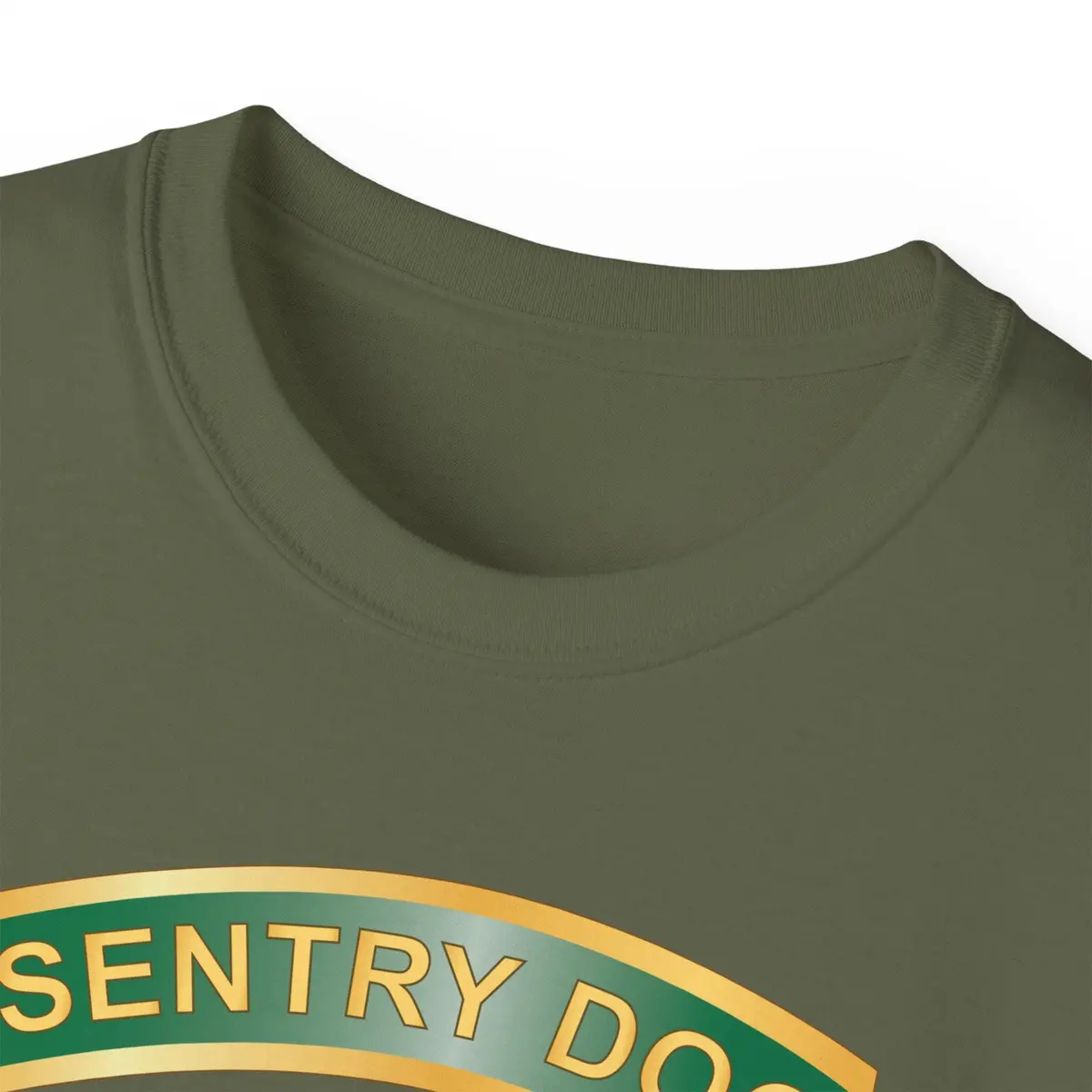 Unisex Ultra Cotton Tee - Army - Sentry Dog - 212Th Military Police Company W Br - Ribbon Vietnam War Veteran W Vn Svc X 300 30