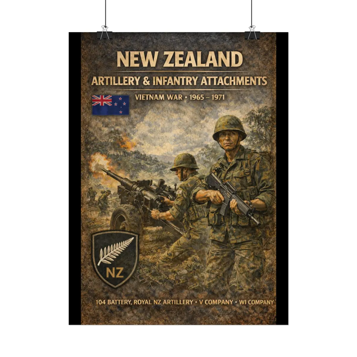Posters - New Zealand - In Vietnam 7