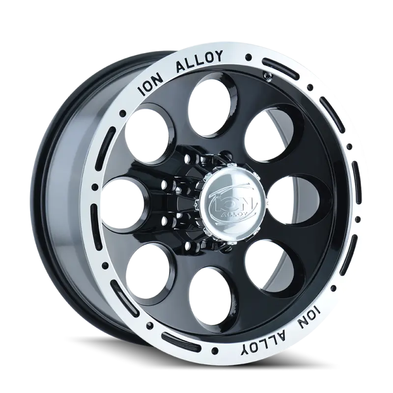 Ion Type 174 18X9 / 5X127 Bp / 0Mm Offset / 83.82Mm Hub Black/Machined Wheel 1