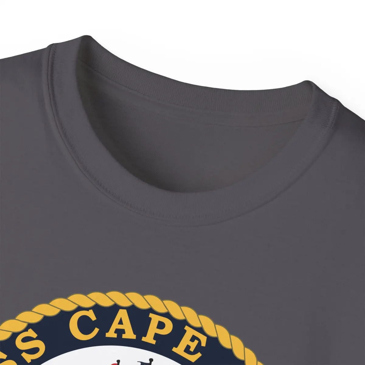 Unisex Ultra Cotton Tee - Navy - Uss Cape Cod (Ad 43) Wo Txt X 300 42