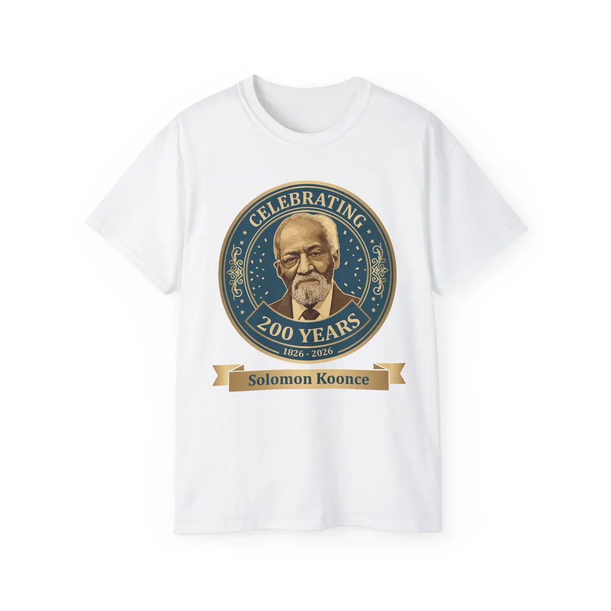 Unisex Ultra Cotton Tee - Solomon Koonce - Celebrating 200 Years 9