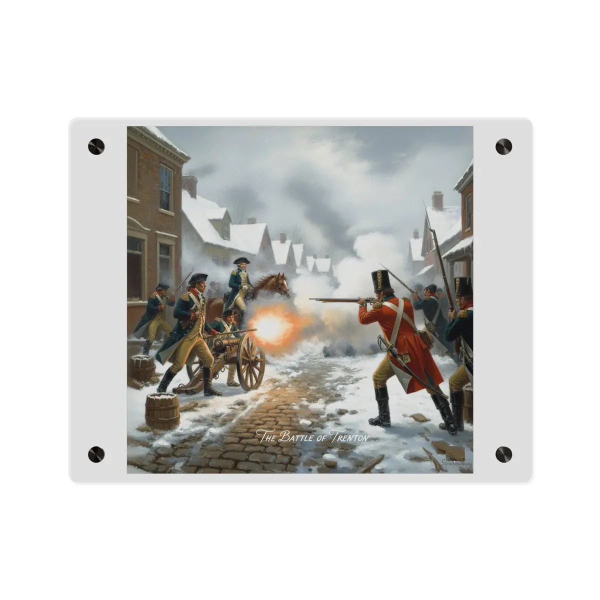 Acrylic Wall Art Panel - Battle Of Trenton 3