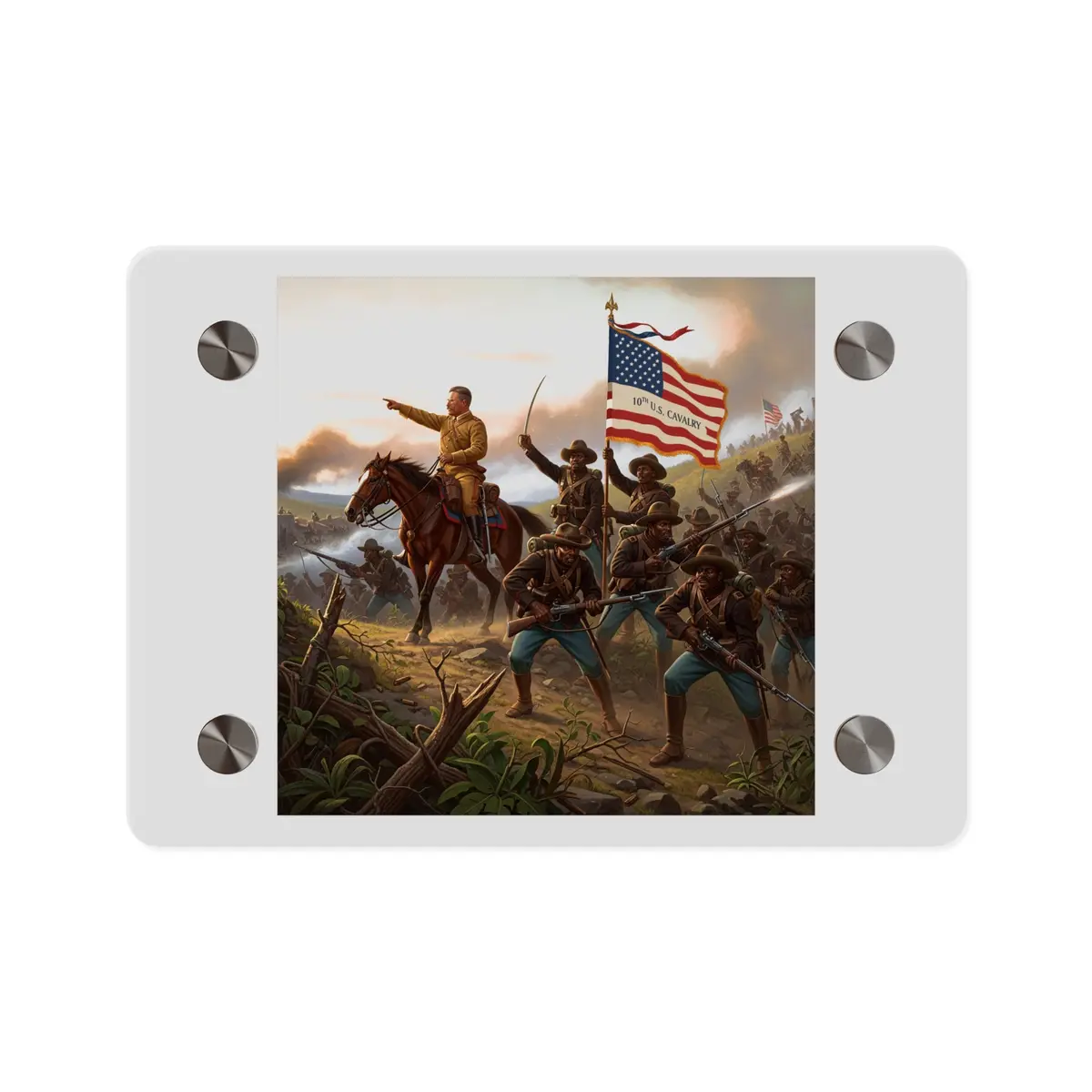 Acrylic Wall Art Panel - Charge Up Janjuan Hill 1
