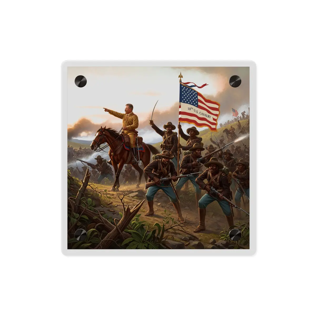 Acrylic Wall Art Panel - Charge Up Janjuan Hill 9