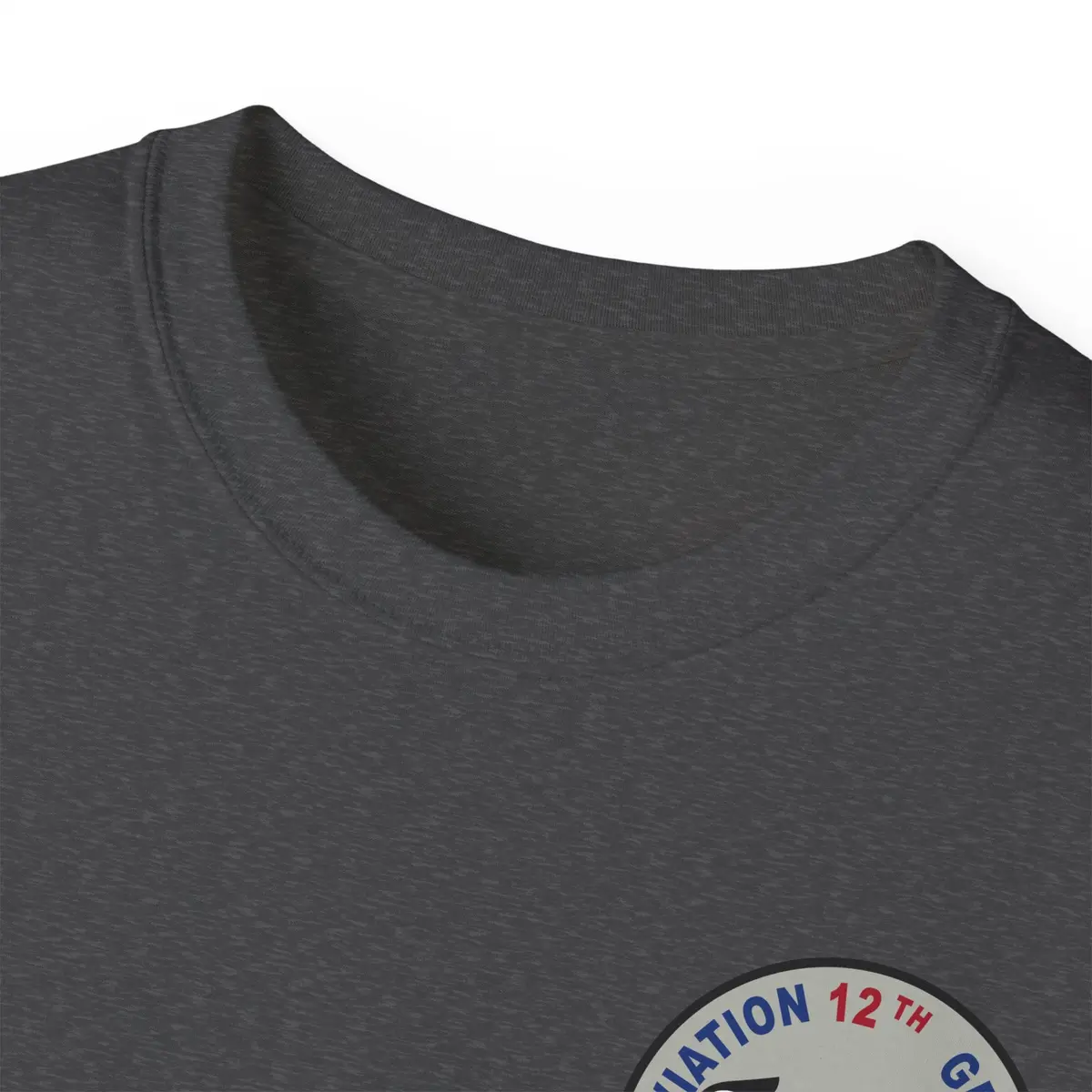 Unisex Ultra Cotton Tee - Vietnam Combat Aviation Vet W Air Crew Badges - 12Th Aviation Group - Vietnam - Ssi - Sgt Howard Meyers - 1968-1969 Svc X 300 36