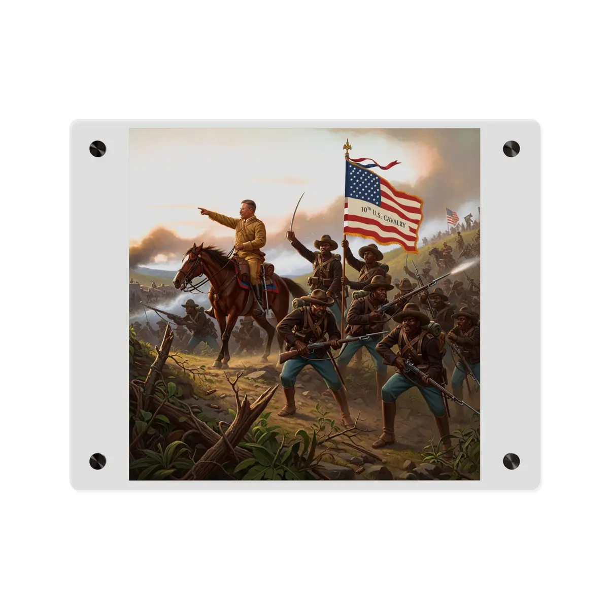 Acrylic Wall Art Panel - Charge Up Janjuan Hill 3